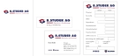 Logodesign & Gestaltung Briefschaften Garage B. Studer AG